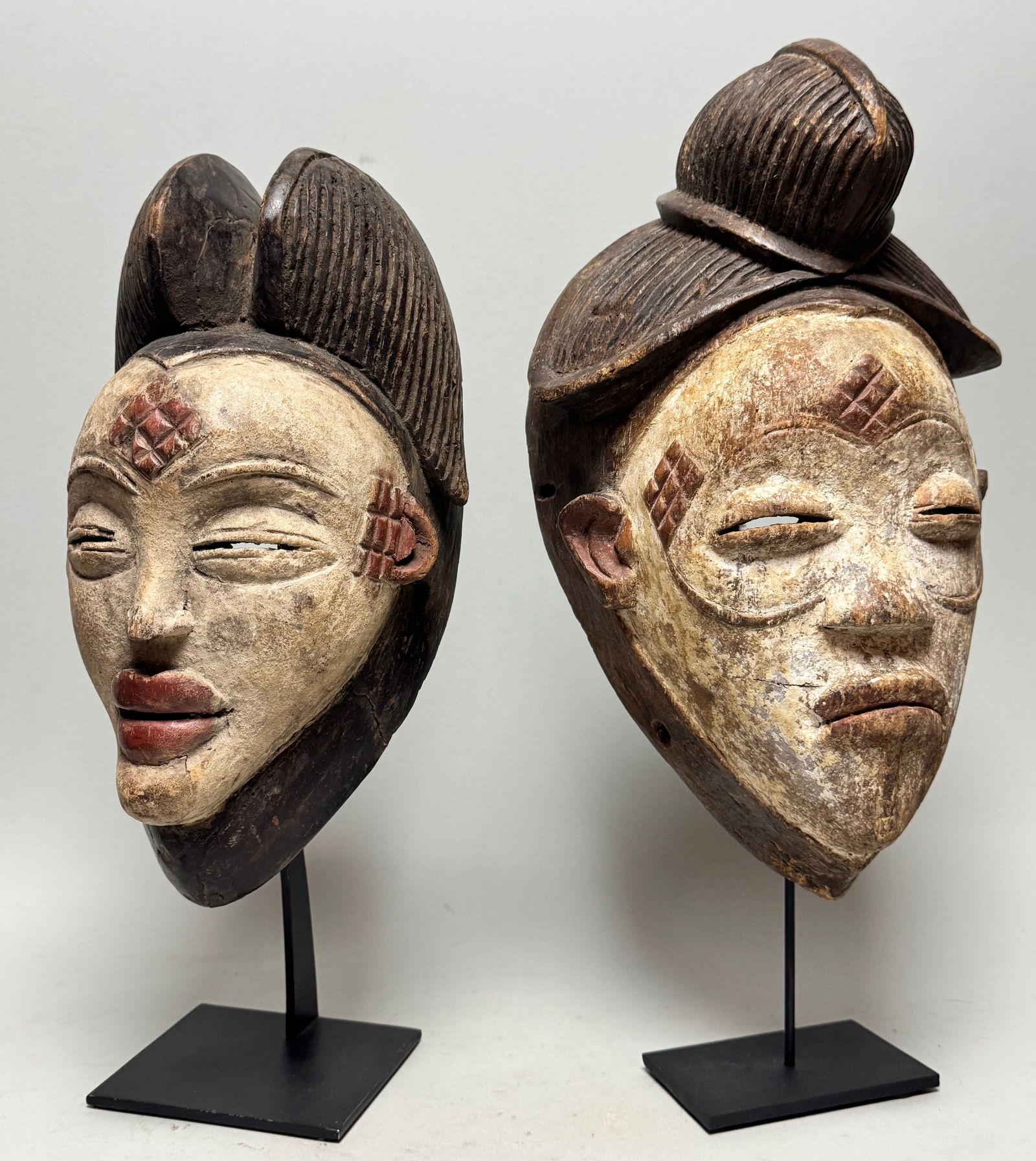 Funeral masks Punu , Gabon - Africa - 6