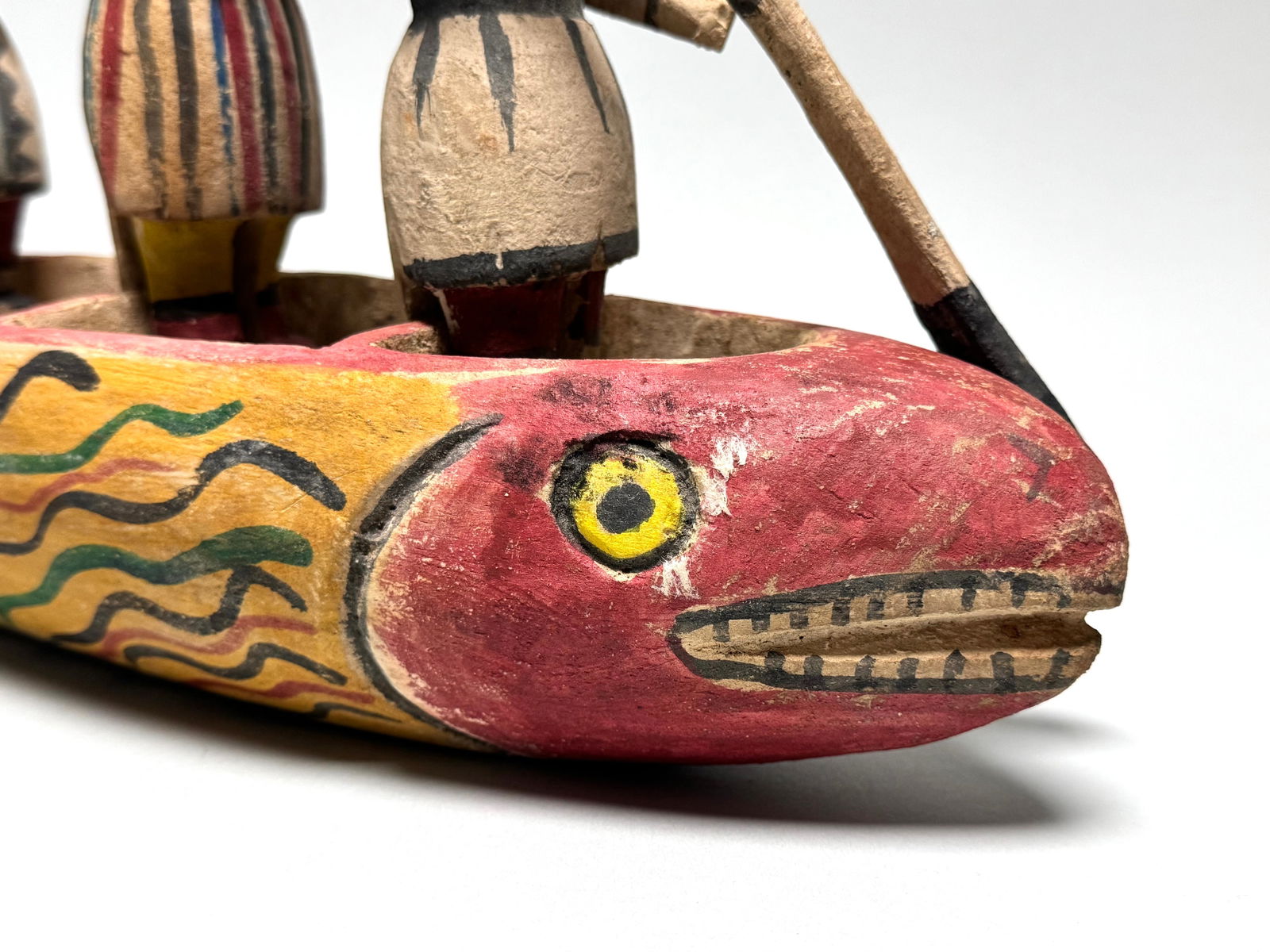 Canoe - wood - Zuni - New Mexico USA - 7