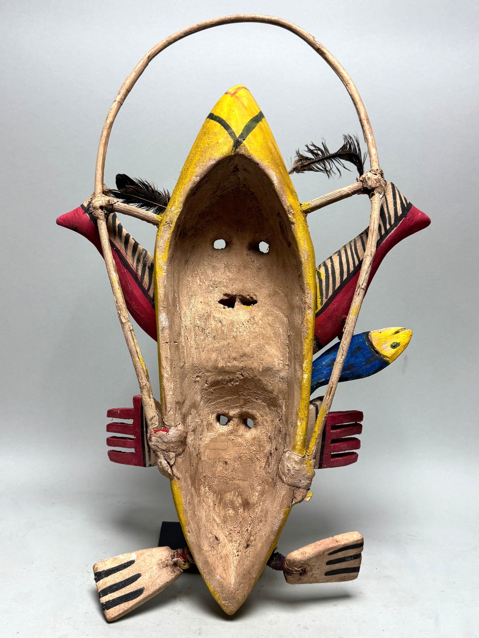 Inuit Eskimo Mask Alaska -Yupik - 12