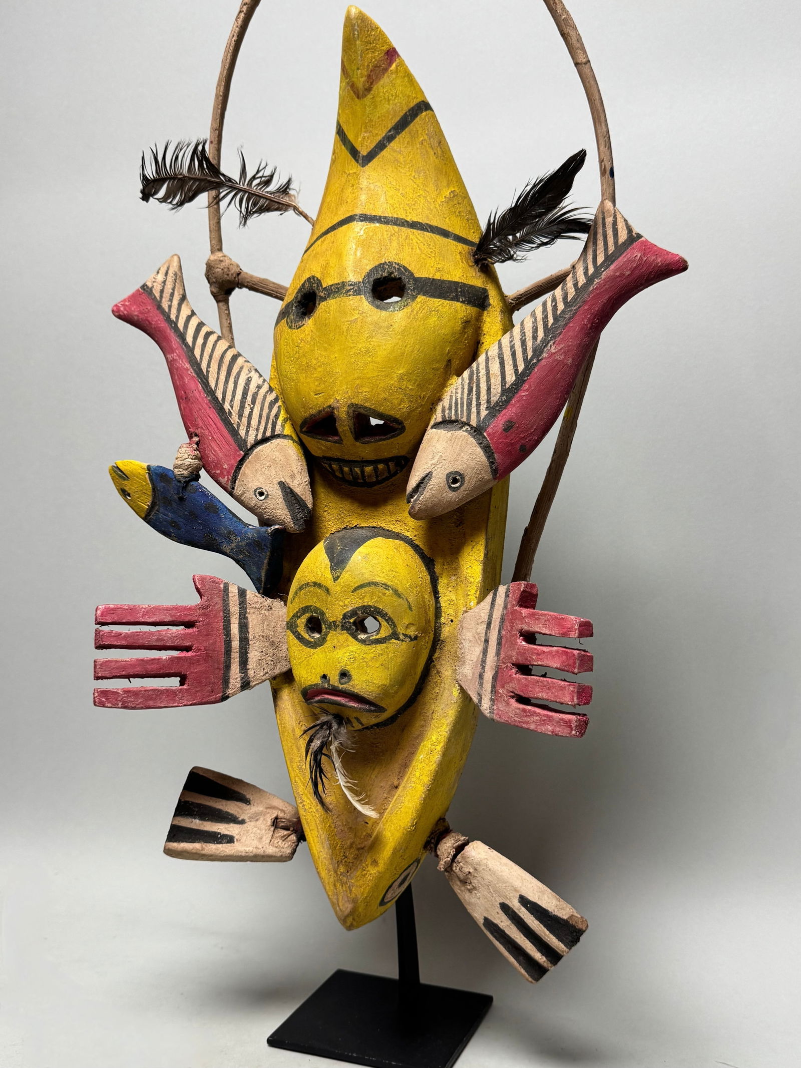 Inuit Eskimo Mask Alaska -Yupik - 2