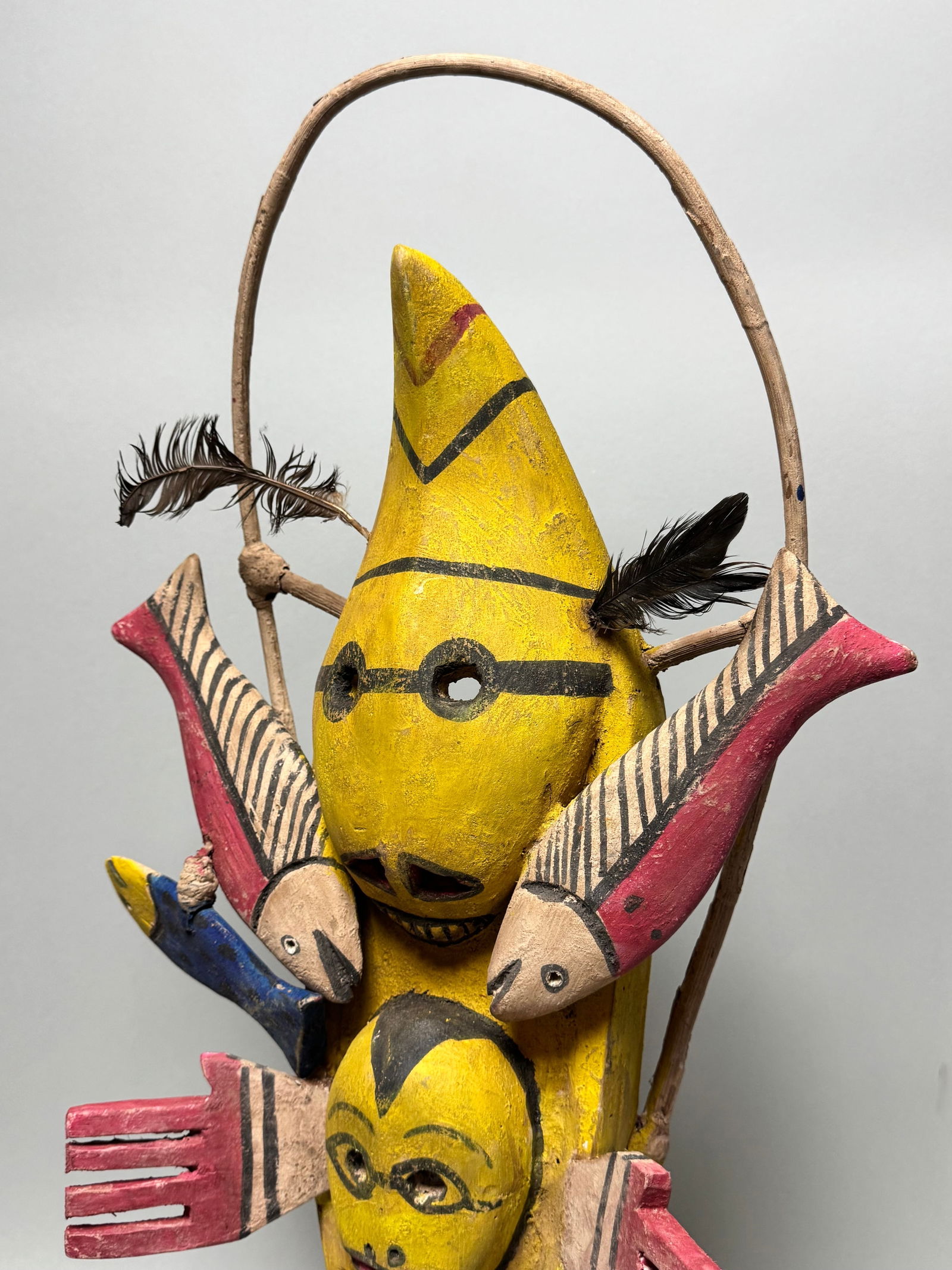 Inuit Eskimo Mask Alaska -Yupik - 5