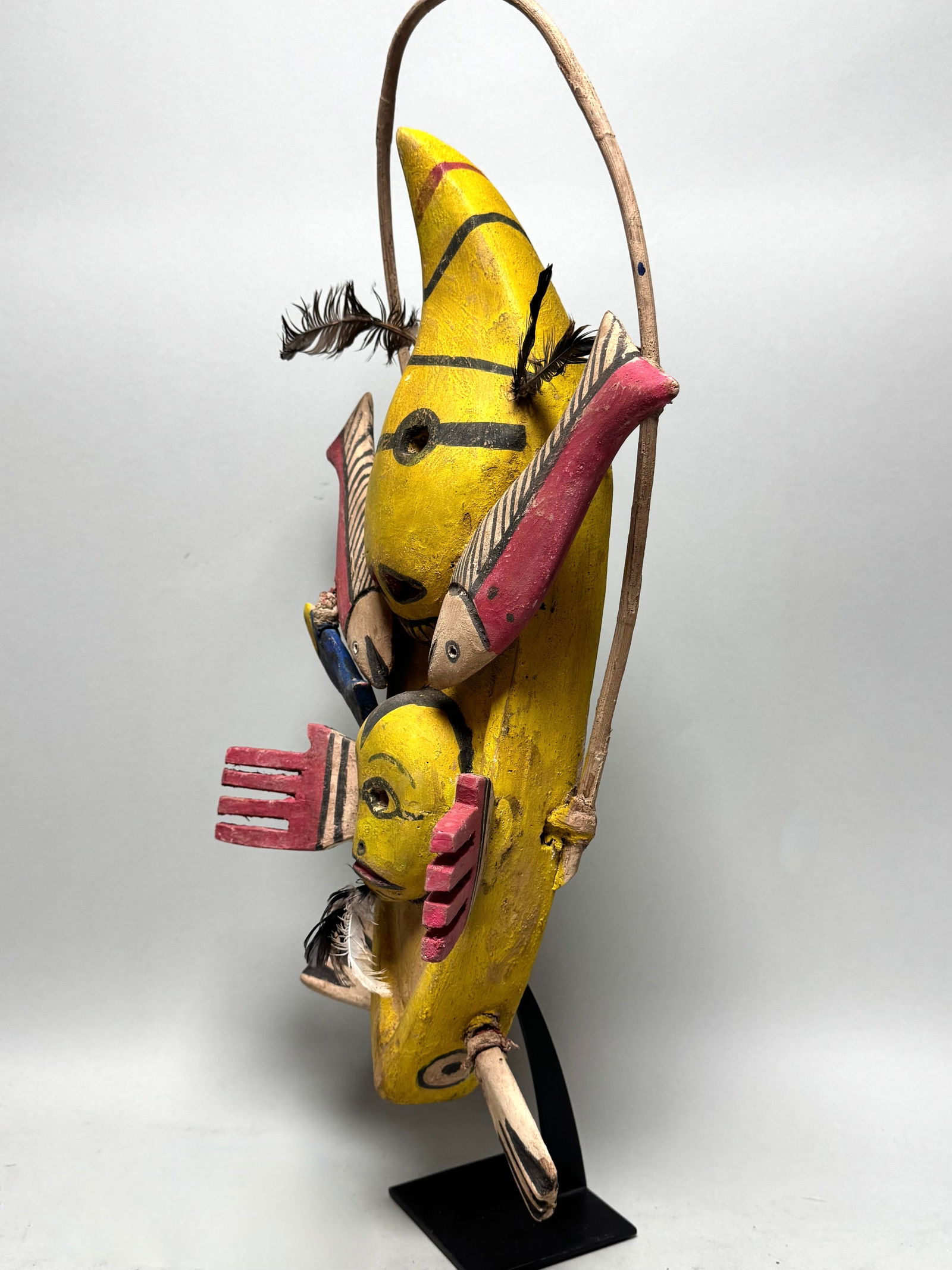 Inuit Eskimo Mask Alaska -Yupik - 7