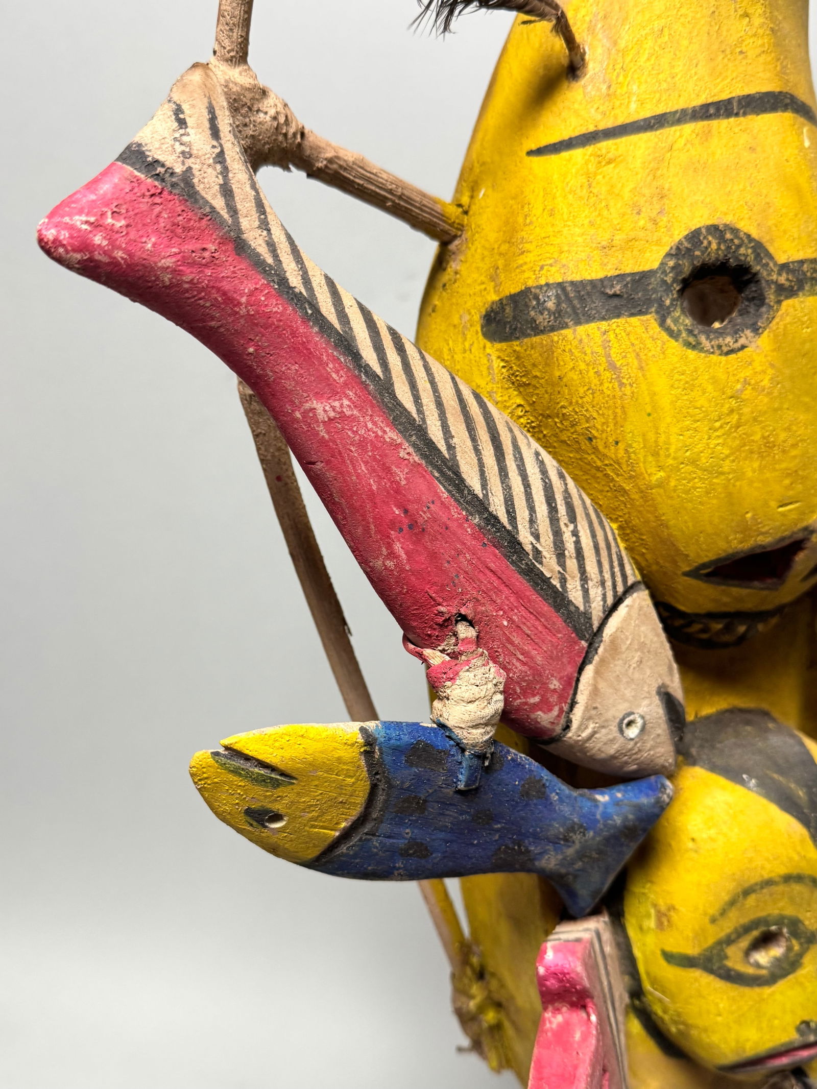 Inuit Eskimo Mask Alaska -Yupik - 9