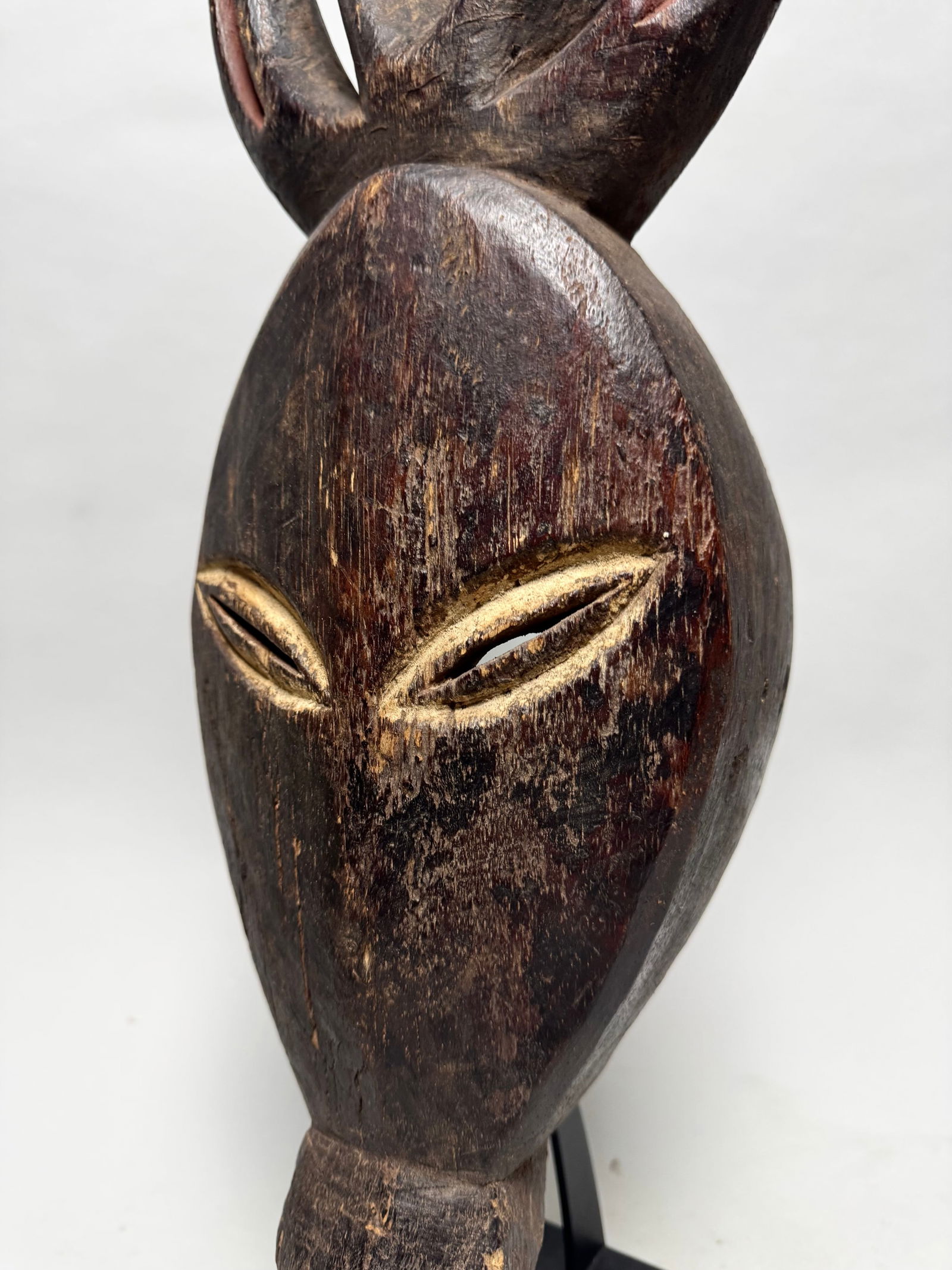 Antelope mask - Wood - Kwele - Gabon - 60 cm - 5
