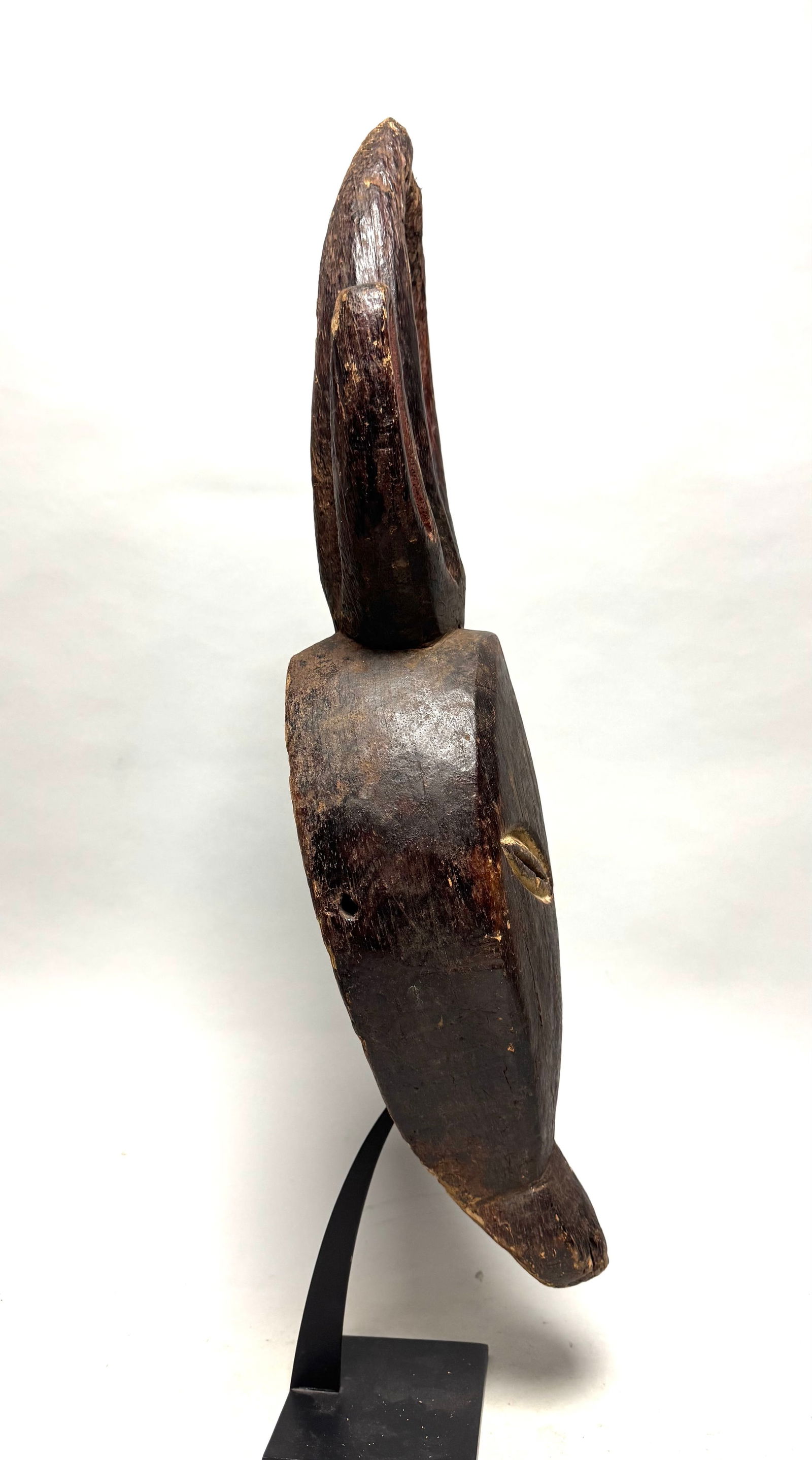 Antelope mask - Wood - Kwele - Gabon - 60 cm - 7