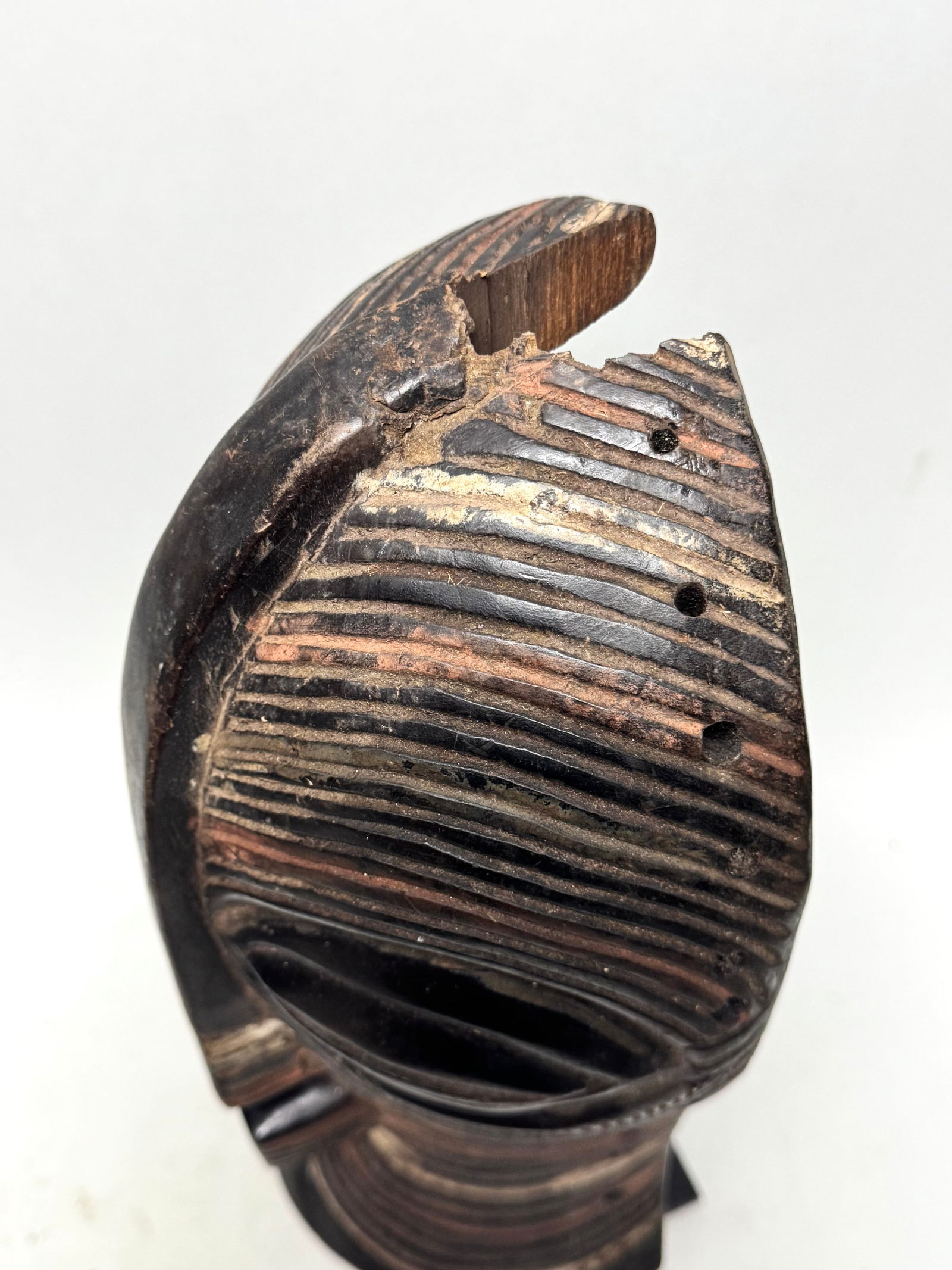 War Mask - Wood - Kifwebe - DR Congo - 8