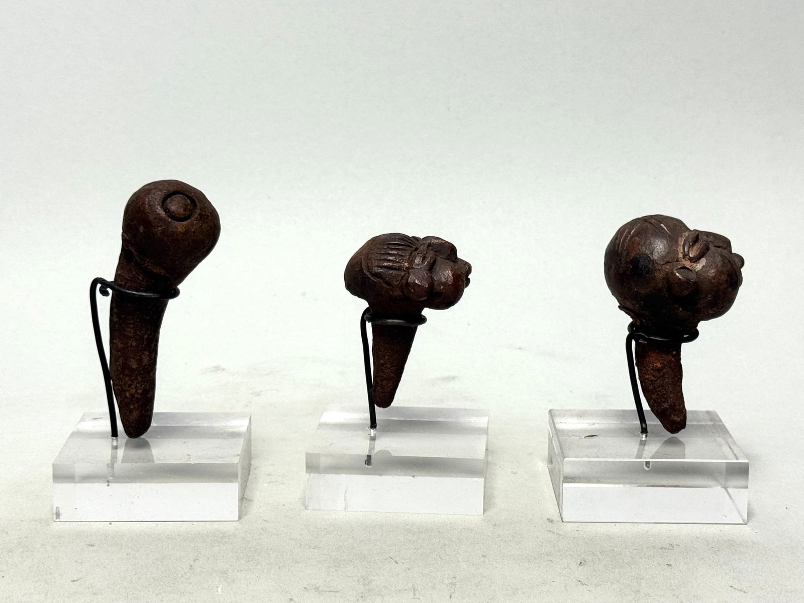 African terracotta prestige amulets of the Bamoun tribe - 7