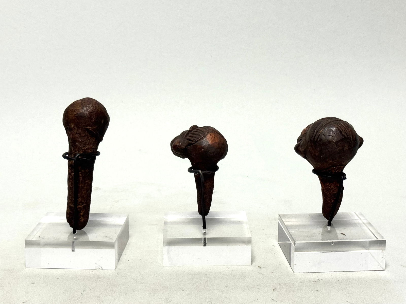 African terracotta prestige amulets of the Bamoun tribe - 8