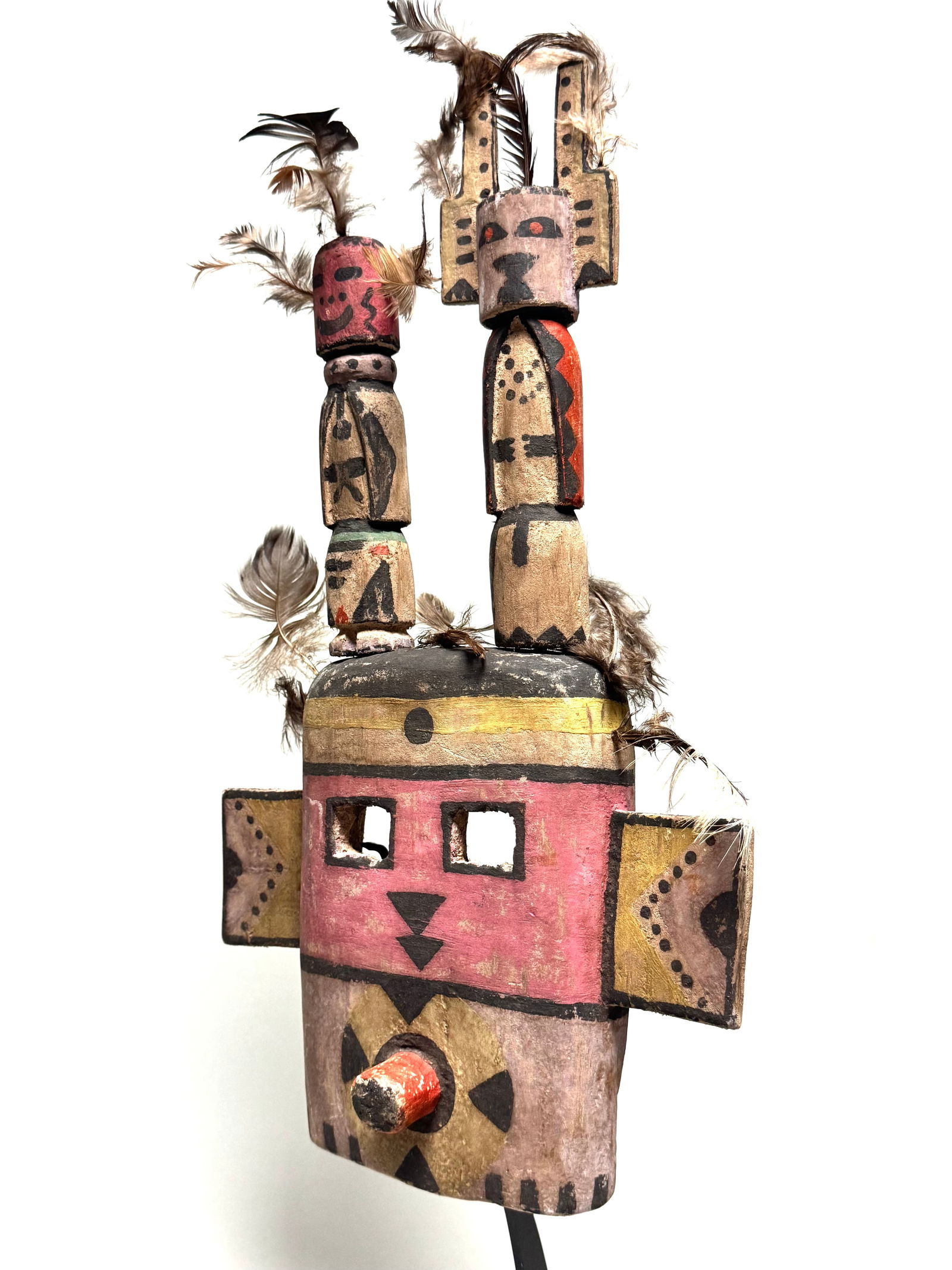 Ancient Zuni mask - New Mexico, USA - 3