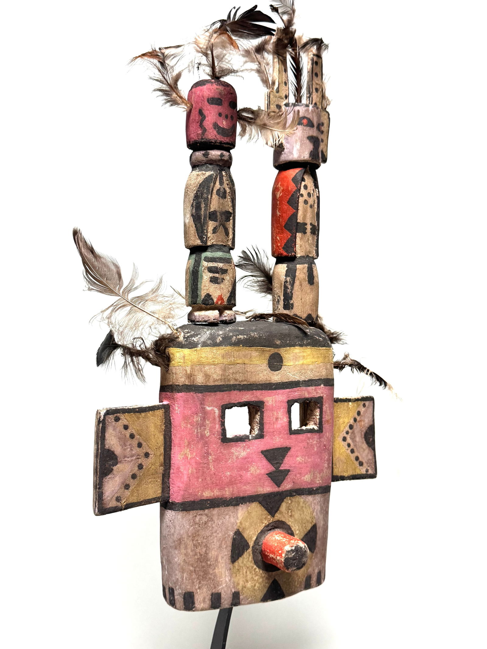 Ancient Zuni mask - New Mexico, USA - 4