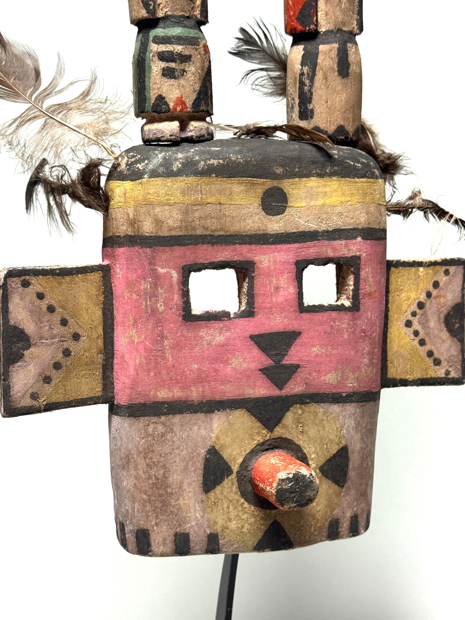 Ancient Zuni mask - New Mexico, USA - 6