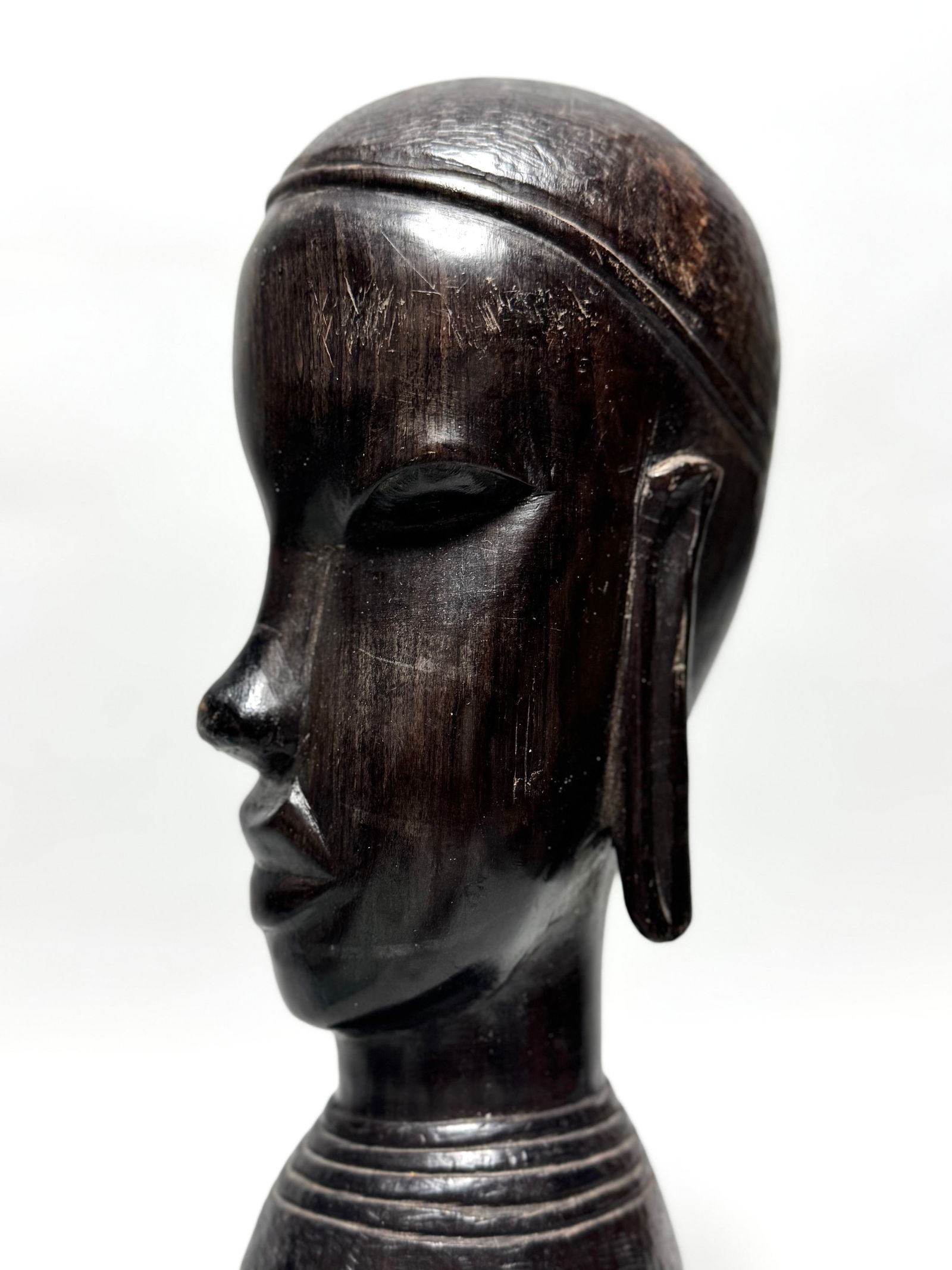 Sculpture female - Hardwood - Tanzania - 3