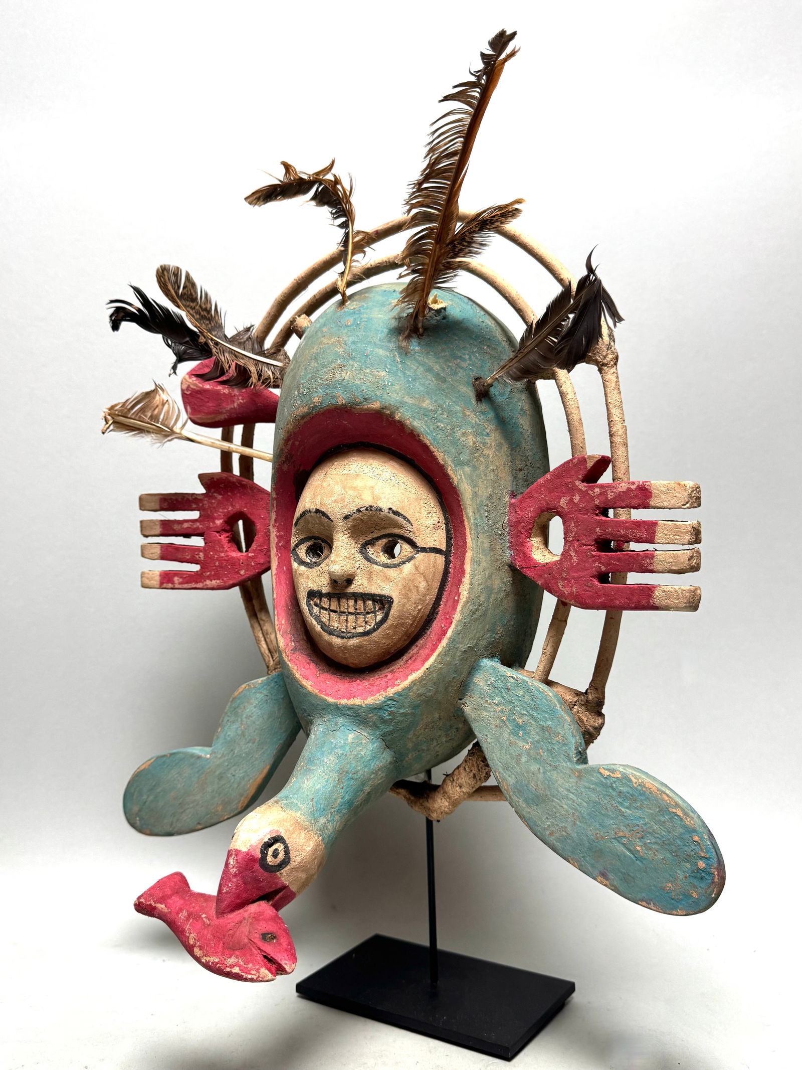 Inuit Eskimo Mask Alaska -Yupik - 2