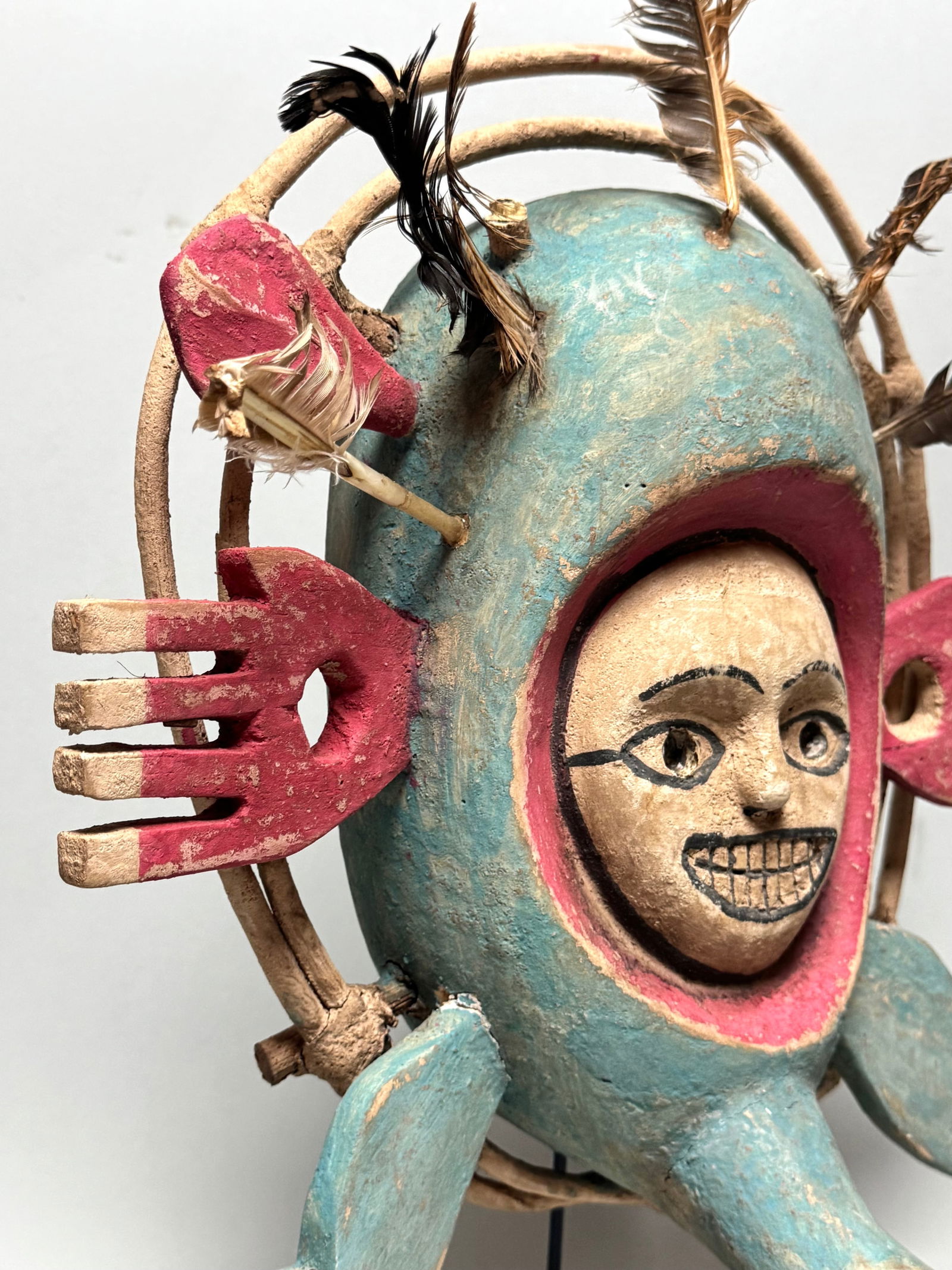 Inuit Eskimo Mask Alaska -Yupik - 6