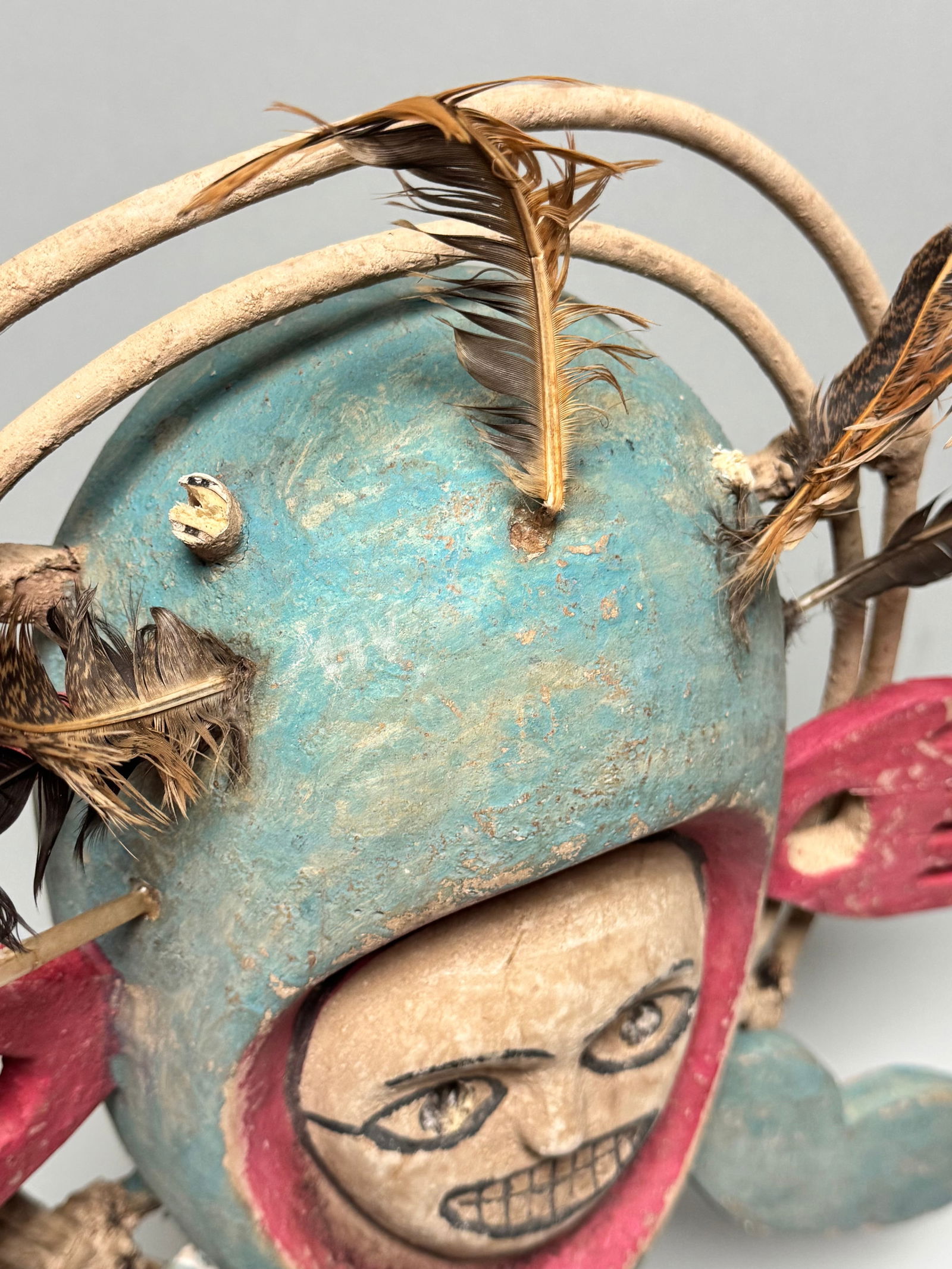 Inuit Eskimo Mask Alaska -Yupik - 8