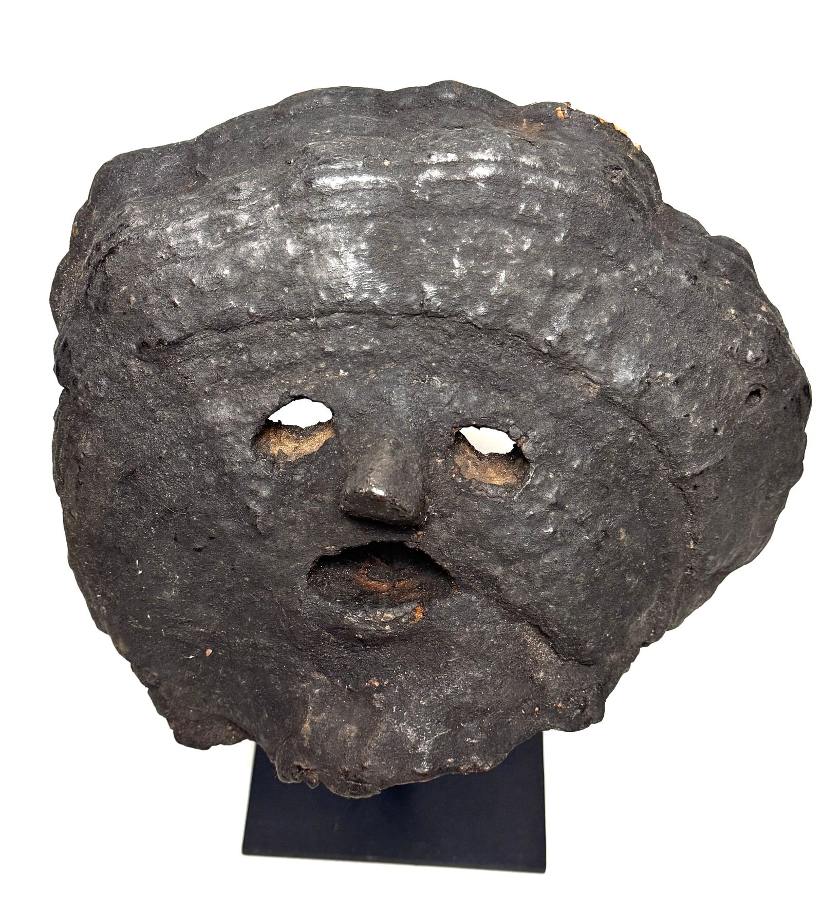 Mushroom "Fog eater" Shamanic mask - Nepal - 4