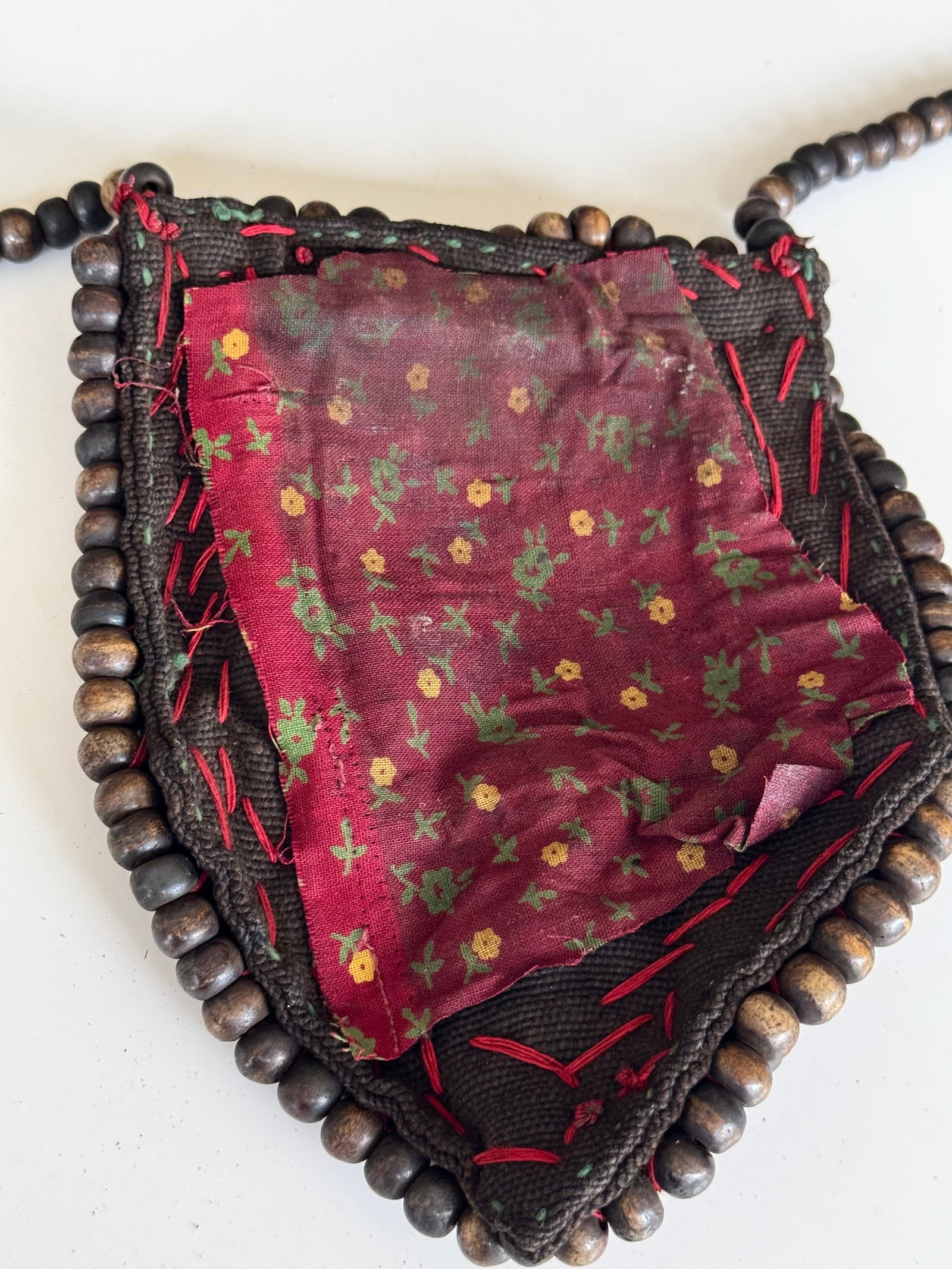 Antique Tibetan Perak Breastplate: Cornelian beads, Turquoise, Shells, gemstone, Kashmir, Jewelry - 13