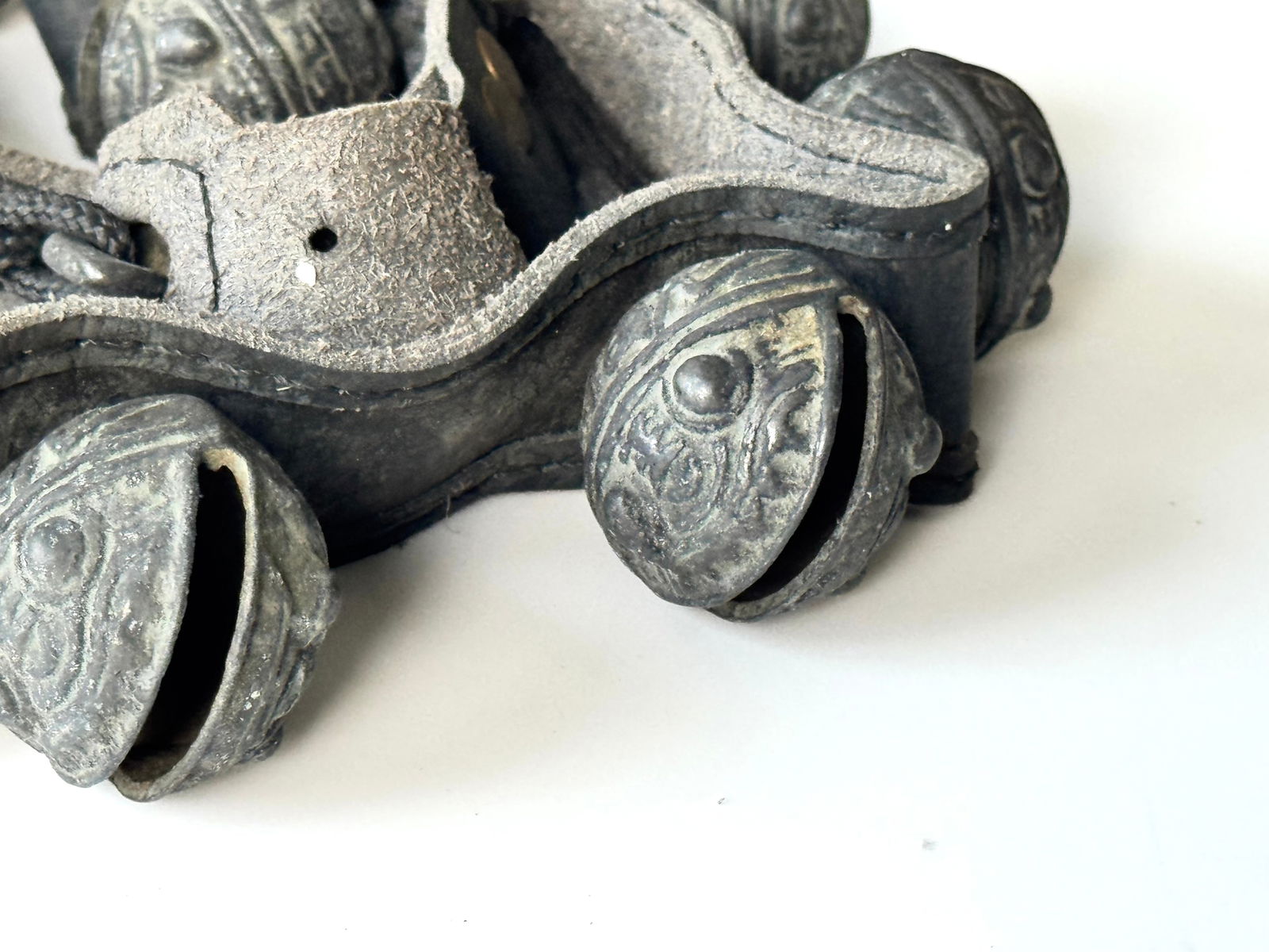 Bronze Shaman Ceremonial Tiger Head Rattle Bell - Nepal - 3