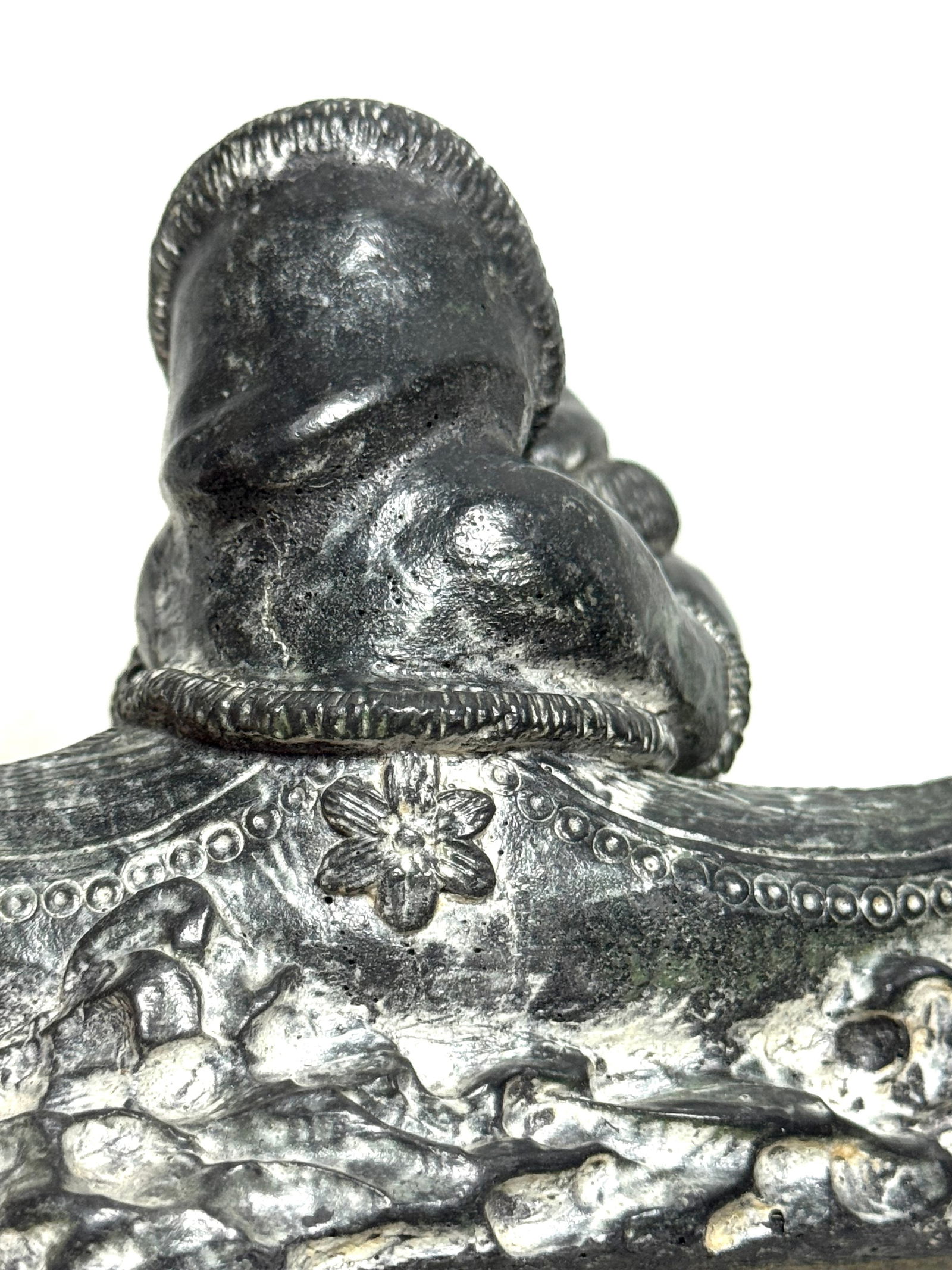 INUIT - 2 Sculptures by Edmund Wolf Jr. stone Impressions - Canada - 19