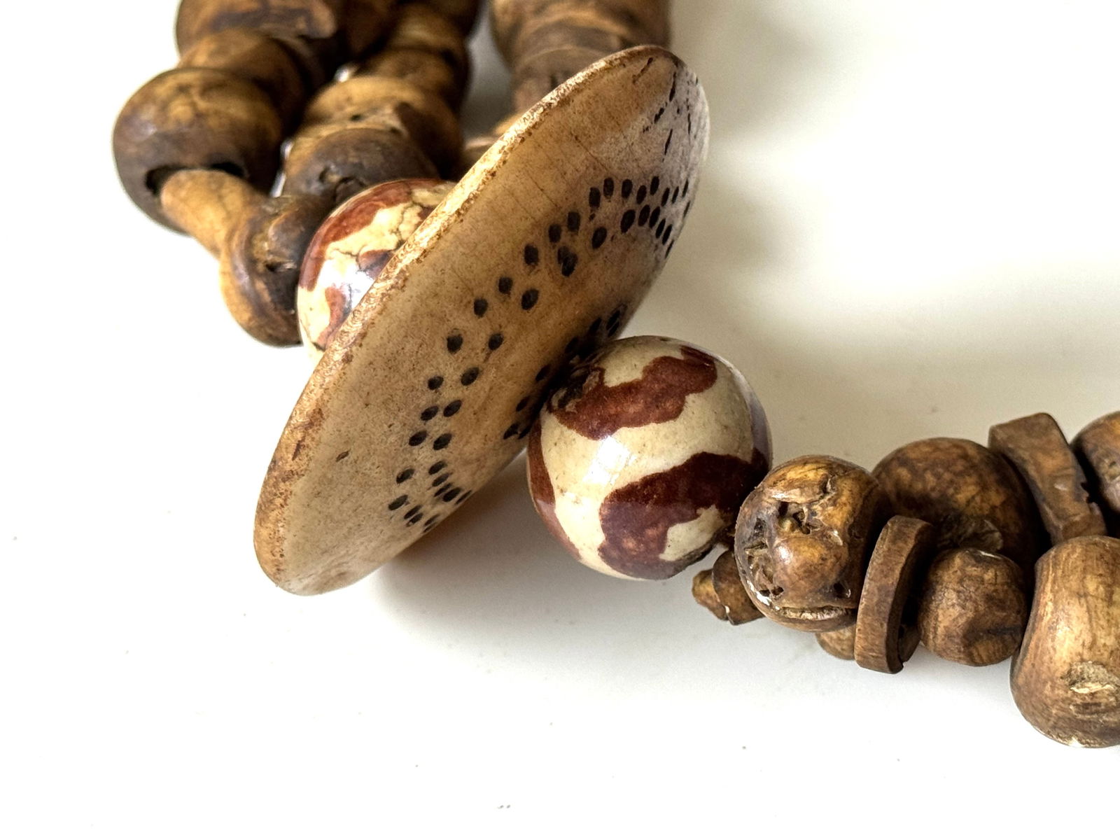 Shamans shell necklace - Naga - India - 11