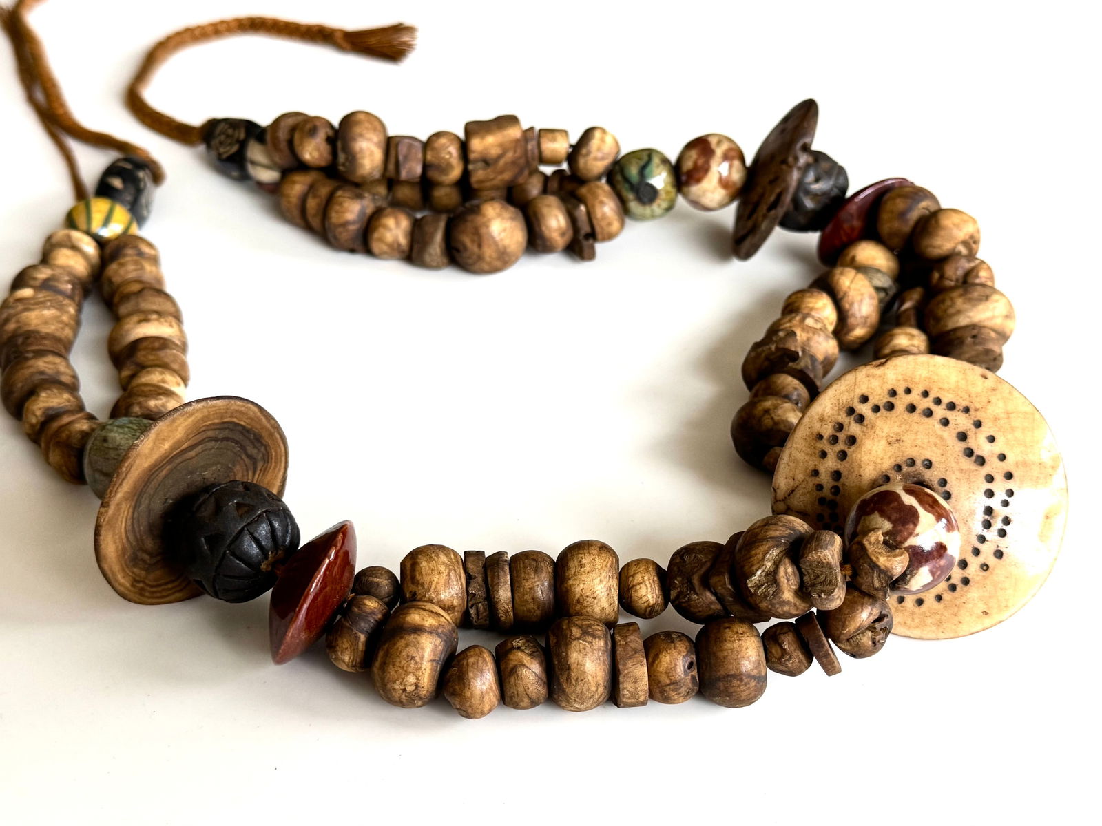 Shamans shell necklace - Naga - India - 3