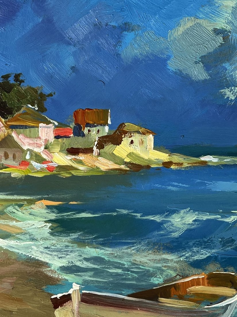 Oil painting Morning seashore Yuriy Suprunchuk - 4