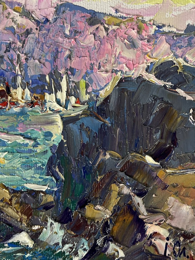 Oil painting Morning on the Coast Oleksiy Ivanyuk - 10