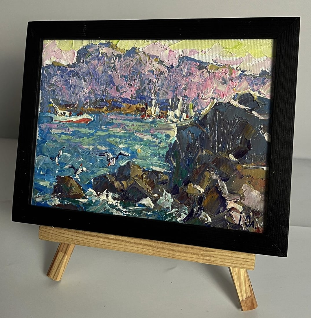 Oil painting Morning on the Coast Oleksiy Ivanyuk - 3