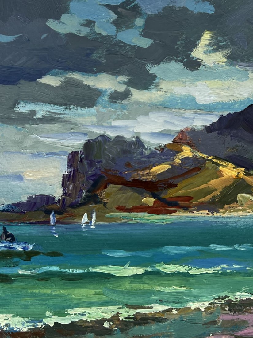 Oil painting The Sea Before the Storm Yuriy Suprunchuk - 4