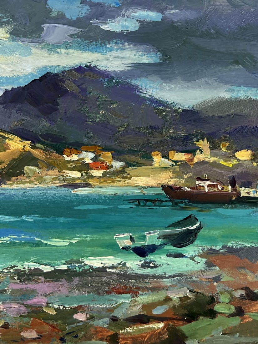 Oil painting The Sea Before the Storm Yuriy Suprunchuk - 7