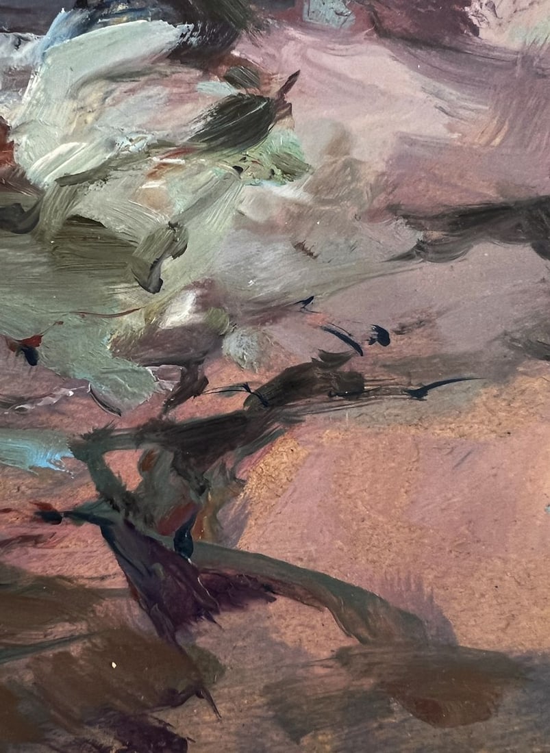 Oil painting A boat on the rocky seashore Yuriy Suprunchuk - 9