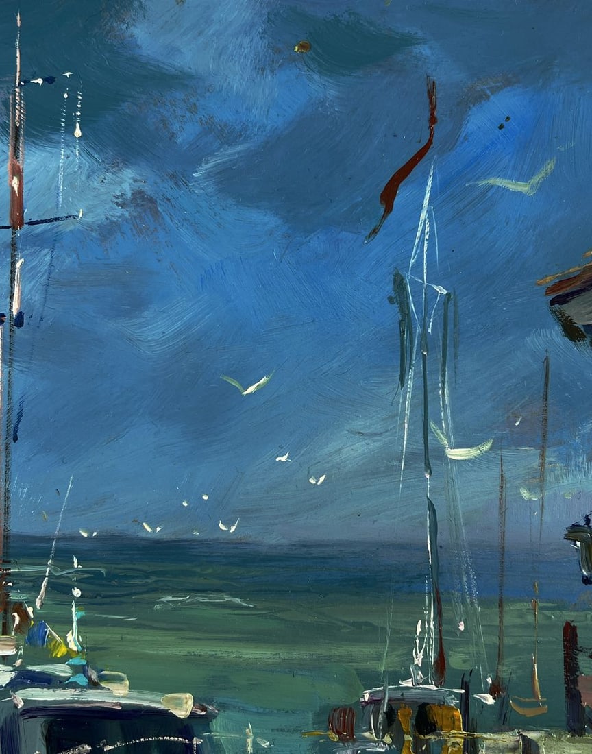 Oil painting Near the lighthouse Yuriy Suprunchuk - 5