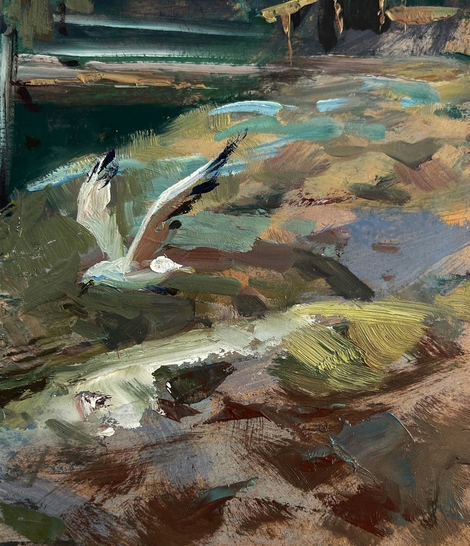 Oil painting Near the lighthouse Yuriy Suprunchuk - 9