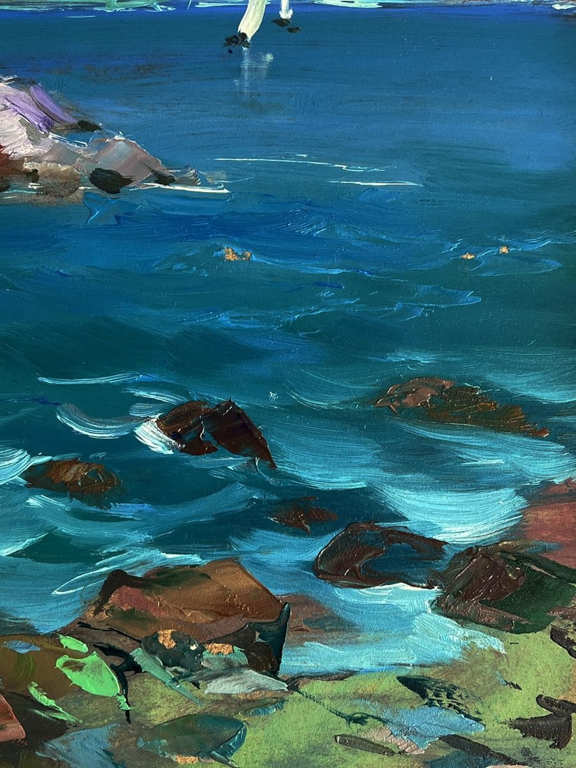 Oil painting Sea lighthouse Yuriy Suprunchuk - 10