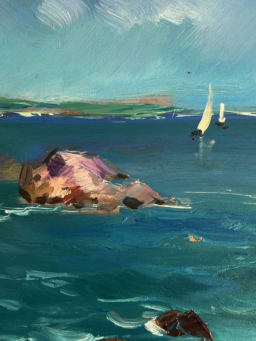 Oil painting Sea lighthouse Yuriy Suprunchuk - 6