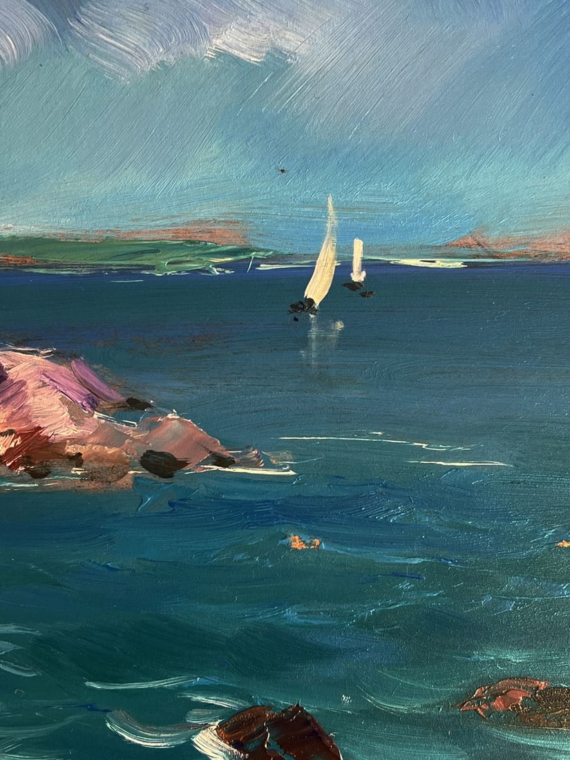 Oil painting Sea lighthouse Yuriy Suprunchuk - 7