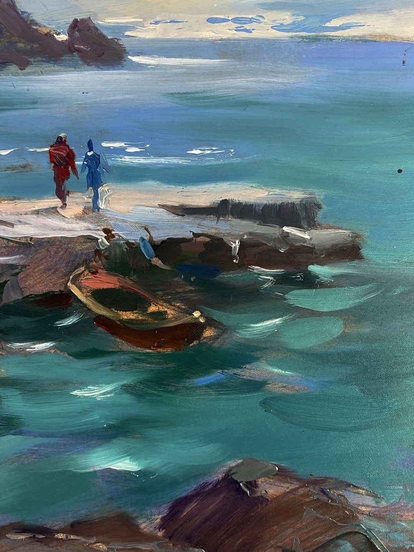 Oil painting Bridge to the sea Yuriy Suprunchuk - 10