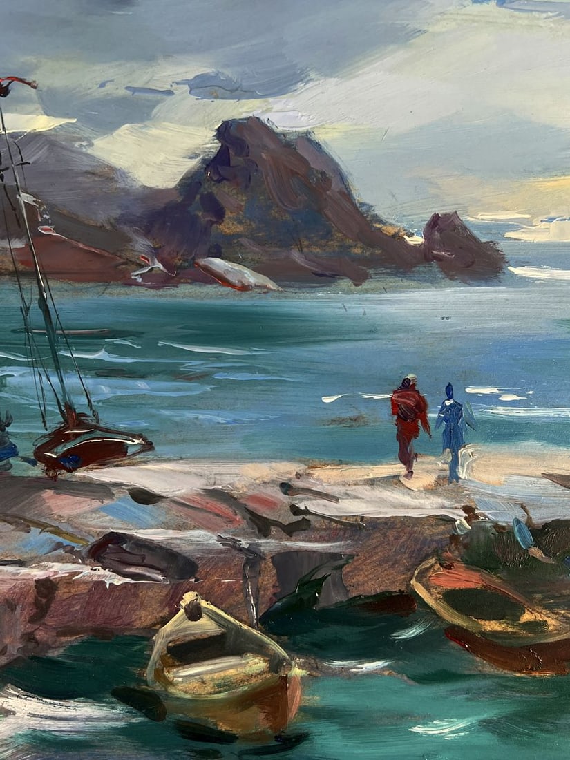 Oil painting Bridge to the sea Yuriy Suprunchuk - 5