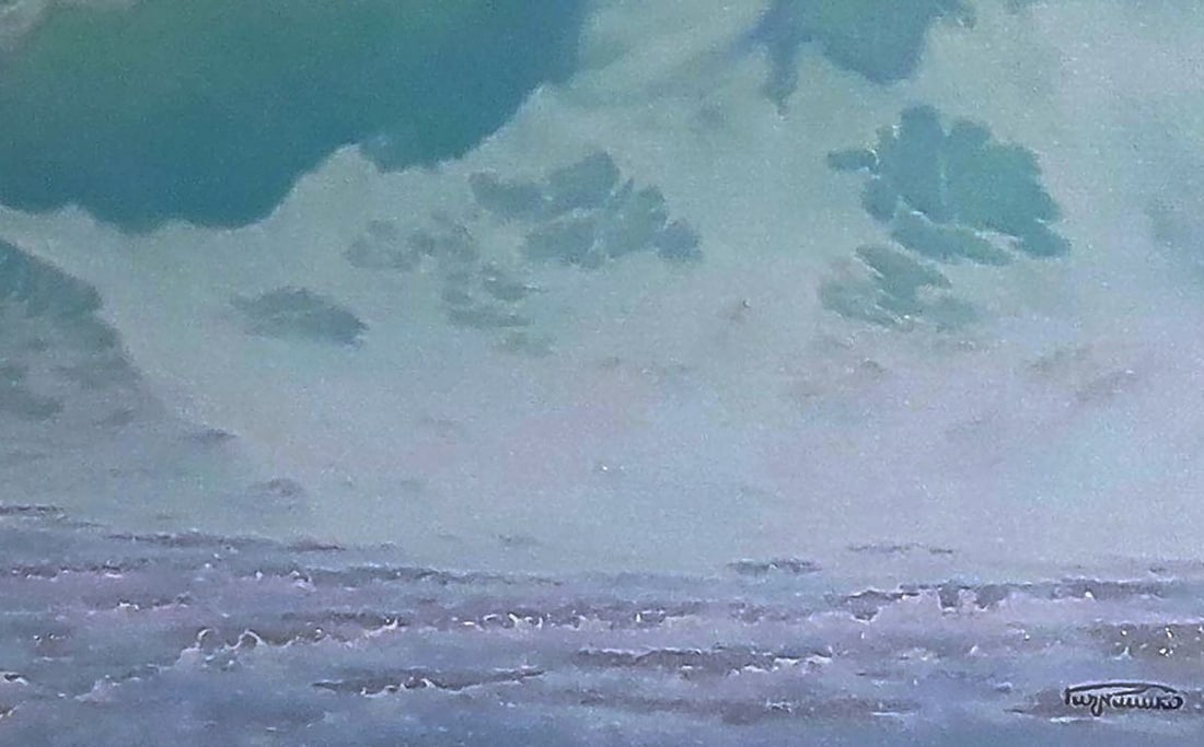 Oil painting The magic of sea waves Vasily Korkishko - 3