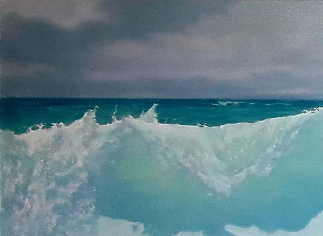 Oil painting The magic of sea waves Vasily Korkishko - 4
