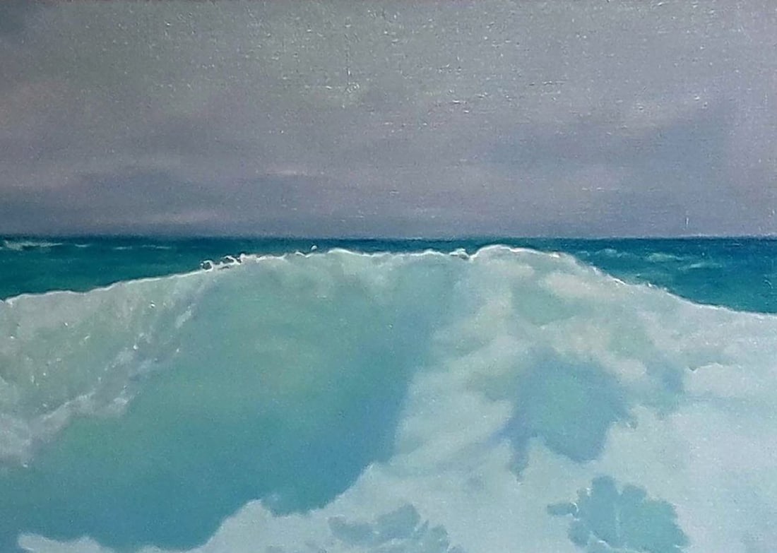 Oil painting The magic of sea waves Vasily Korkishko - 5