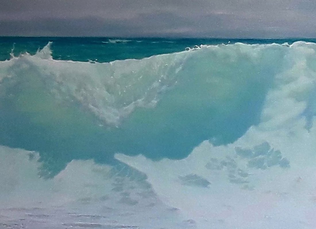 Oil painting The magic of sea waves Vasily Korkishko - 6