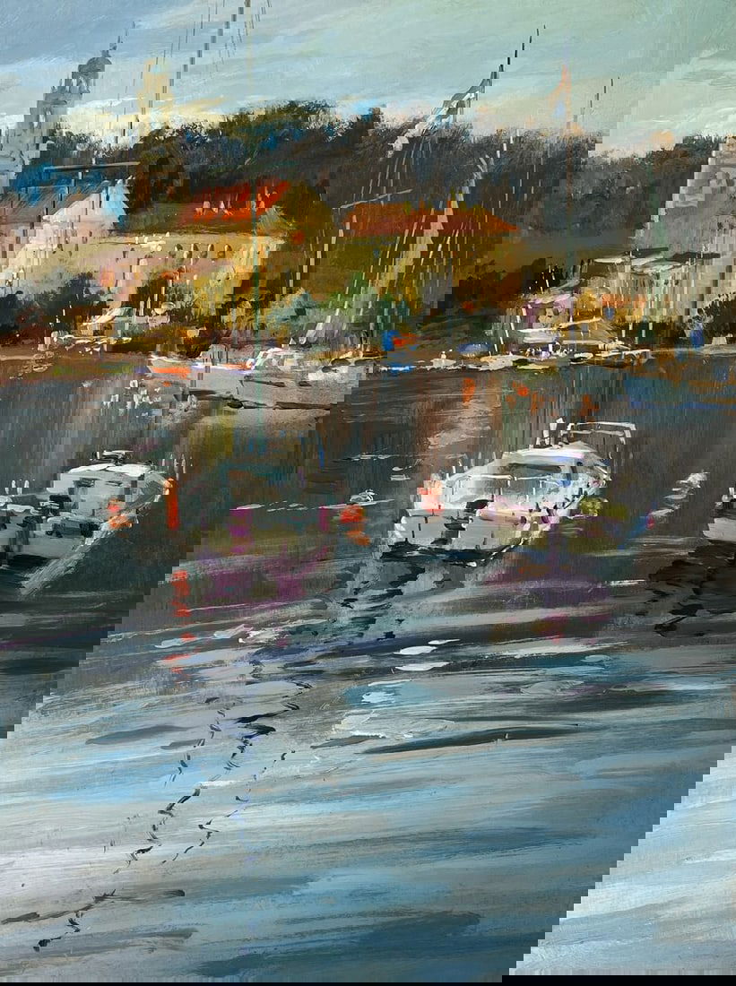 Oil painting Between the sea and the sky Yuriy Suprunchuk (1 of 10)