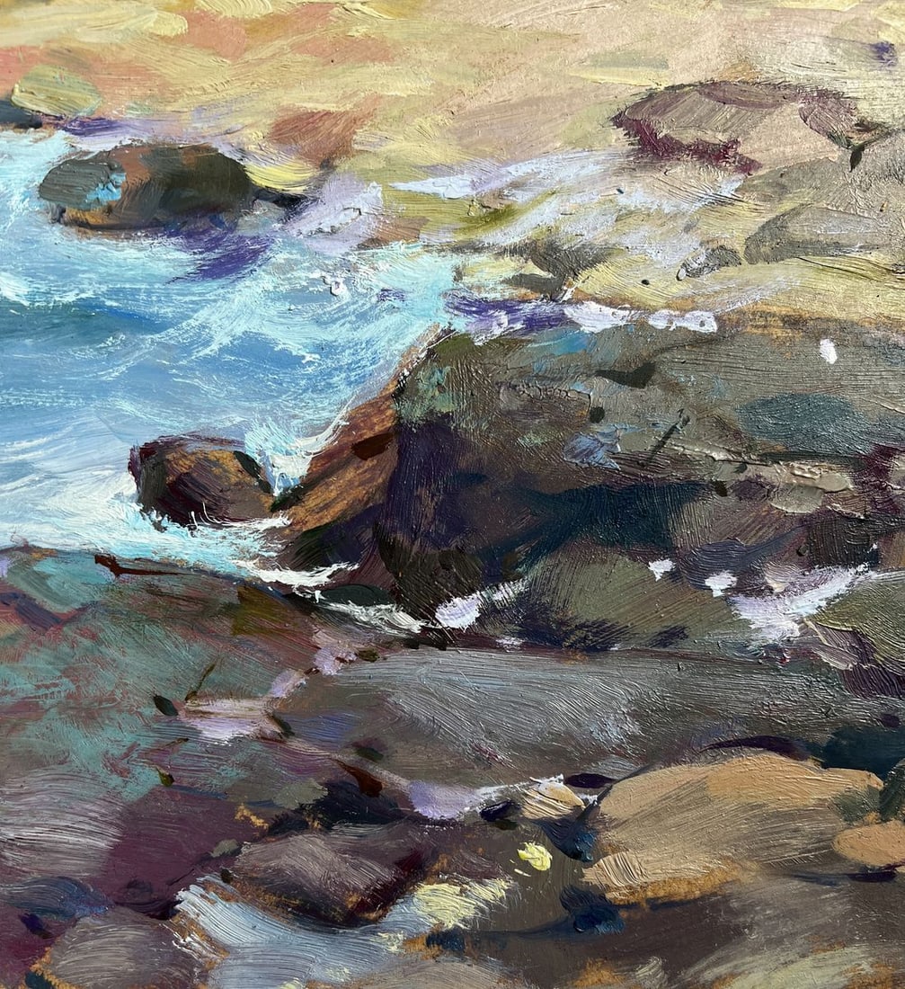 Oil painting Freedom over the sea Yuriy Suprunchuk - 8