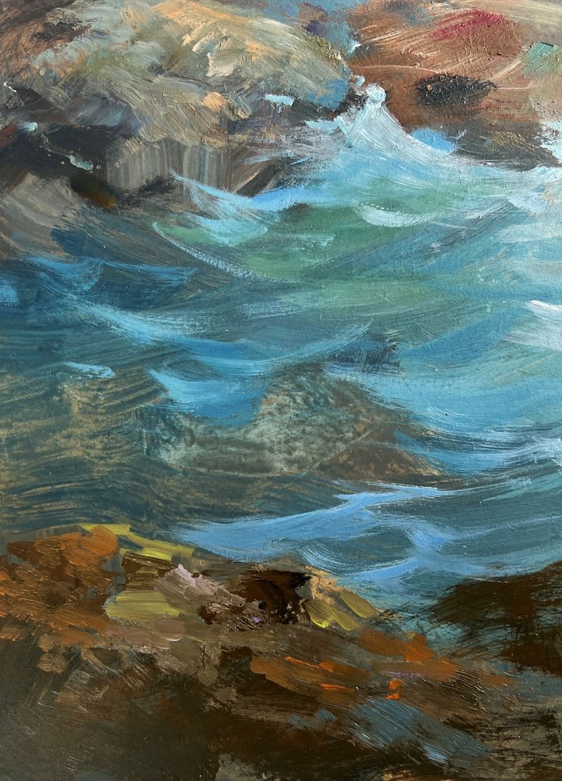 Oil painting Song of the waves and wind Yuriy Suprunchuk - 7