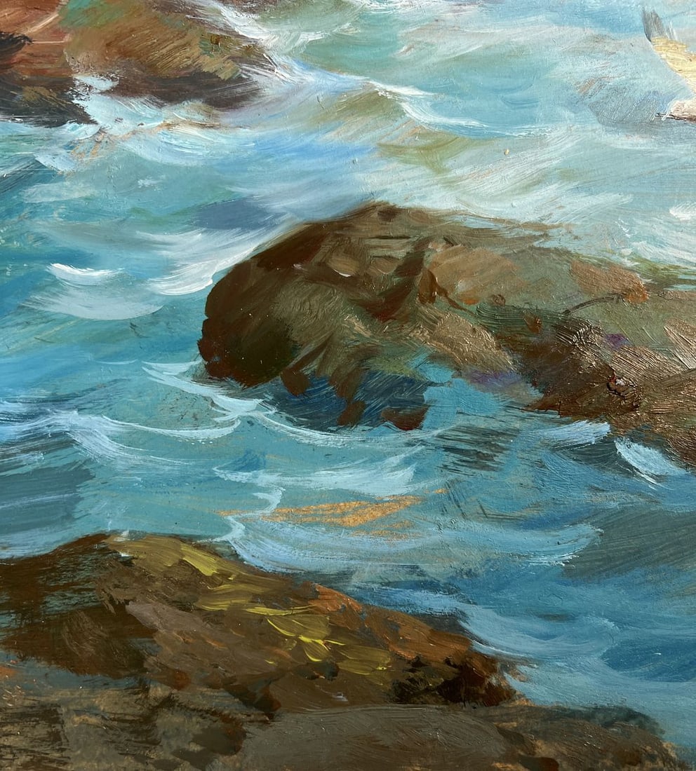 Oil painting Song of the waves and wind Yuriy Suprunchuk - 8