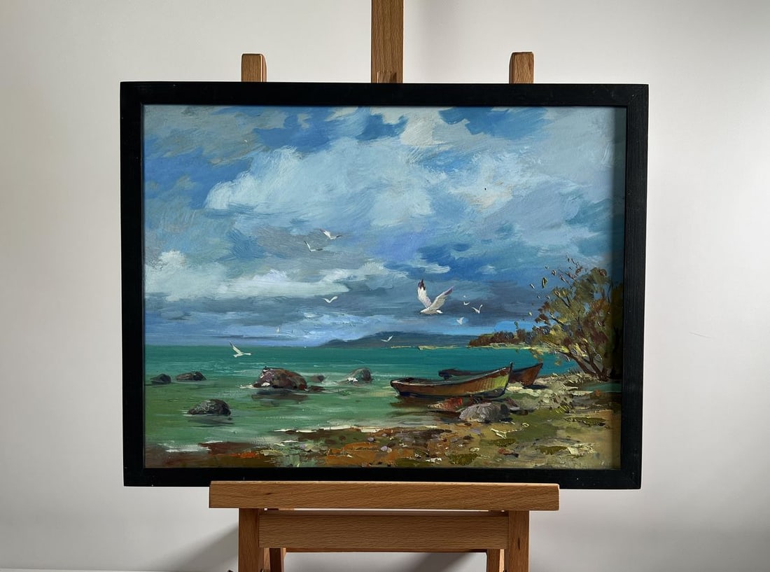 Oil painting Bound by the Current Yuriy Suprunchuk - 2