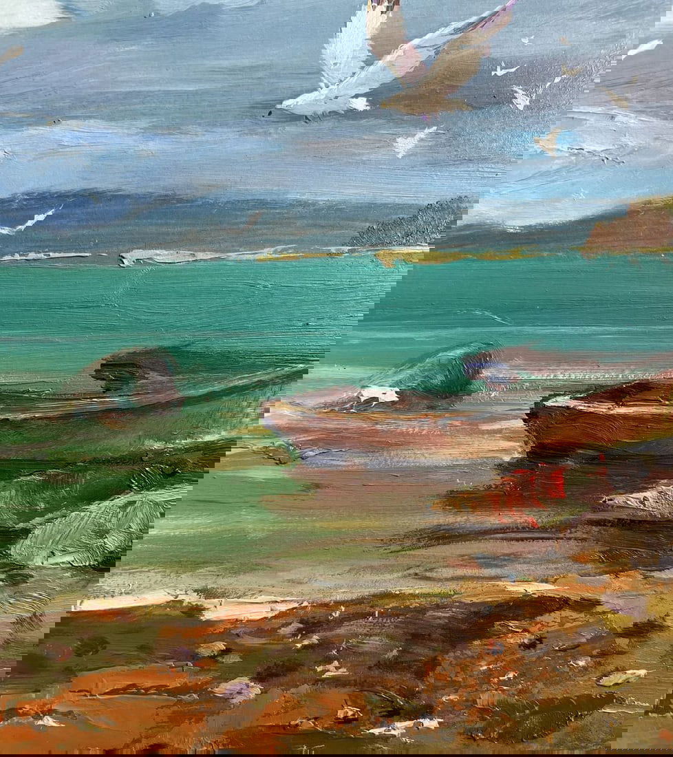 Oil painting Bound by the Current Yuriy Suprunchuk - 8