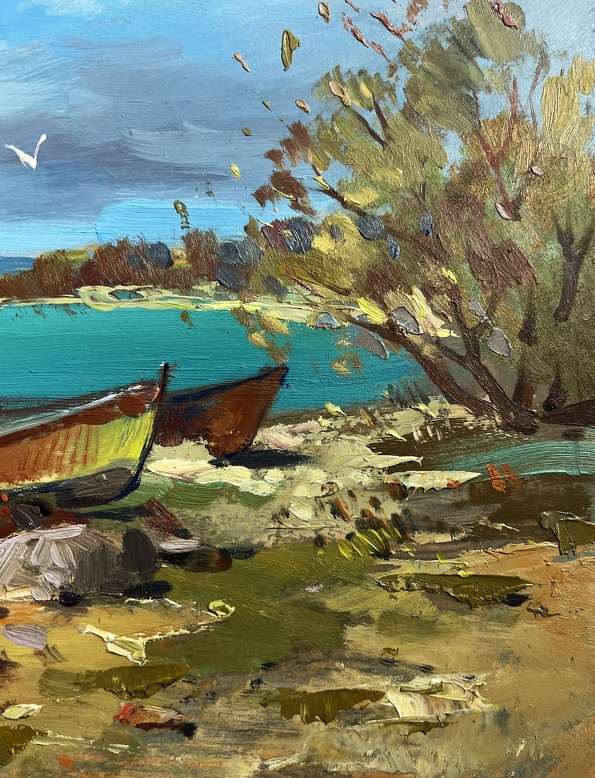 Oil painting Bound by the Current Yuriy Suprunchuk - 9