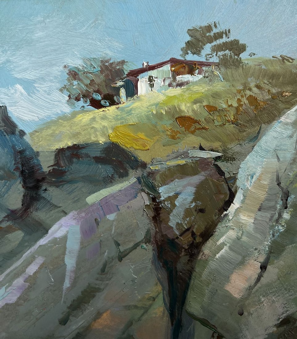 Oil painting Whisper of the sea waves Yuriy Suprunchuk - 4